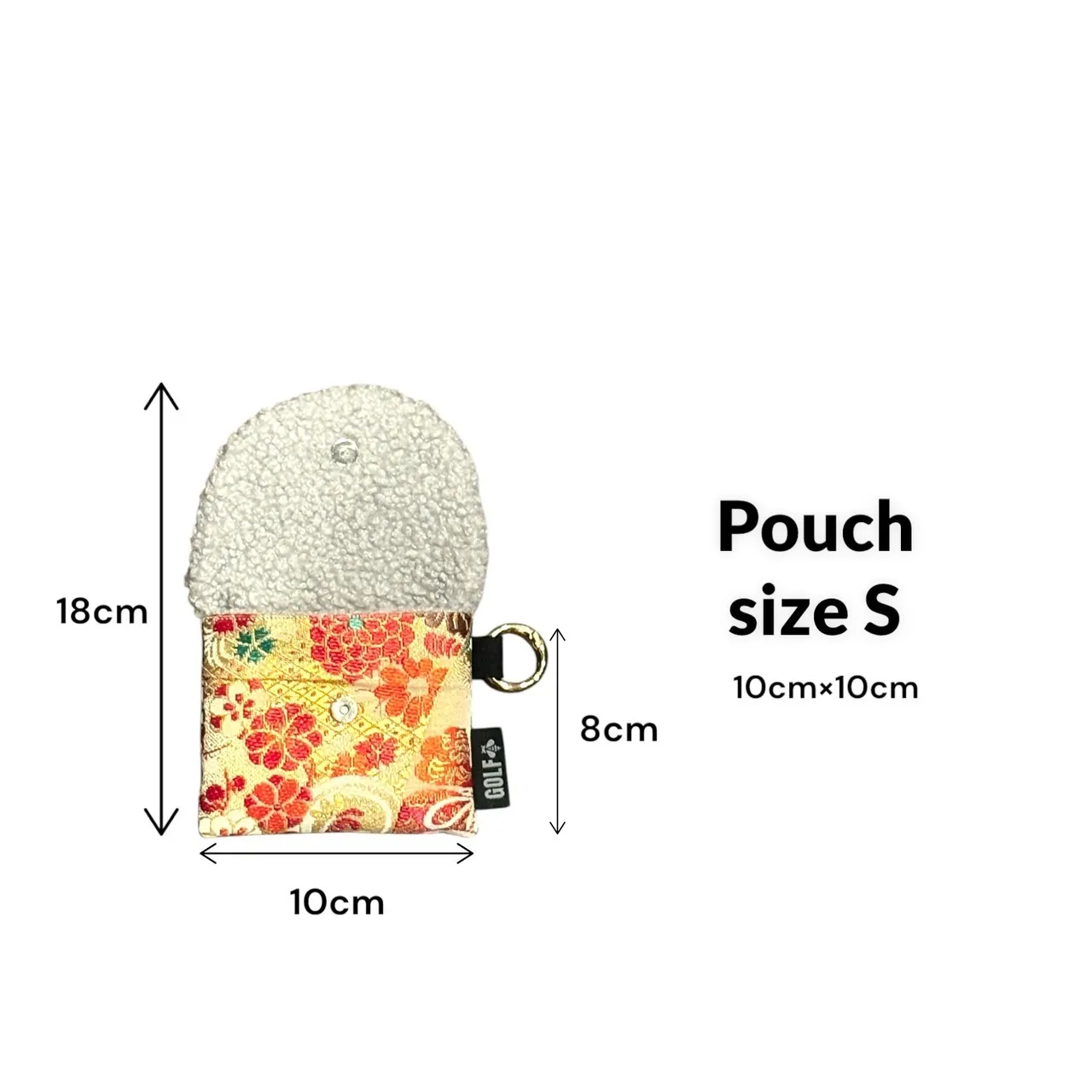 OBI crane カラビナ付きポーチS