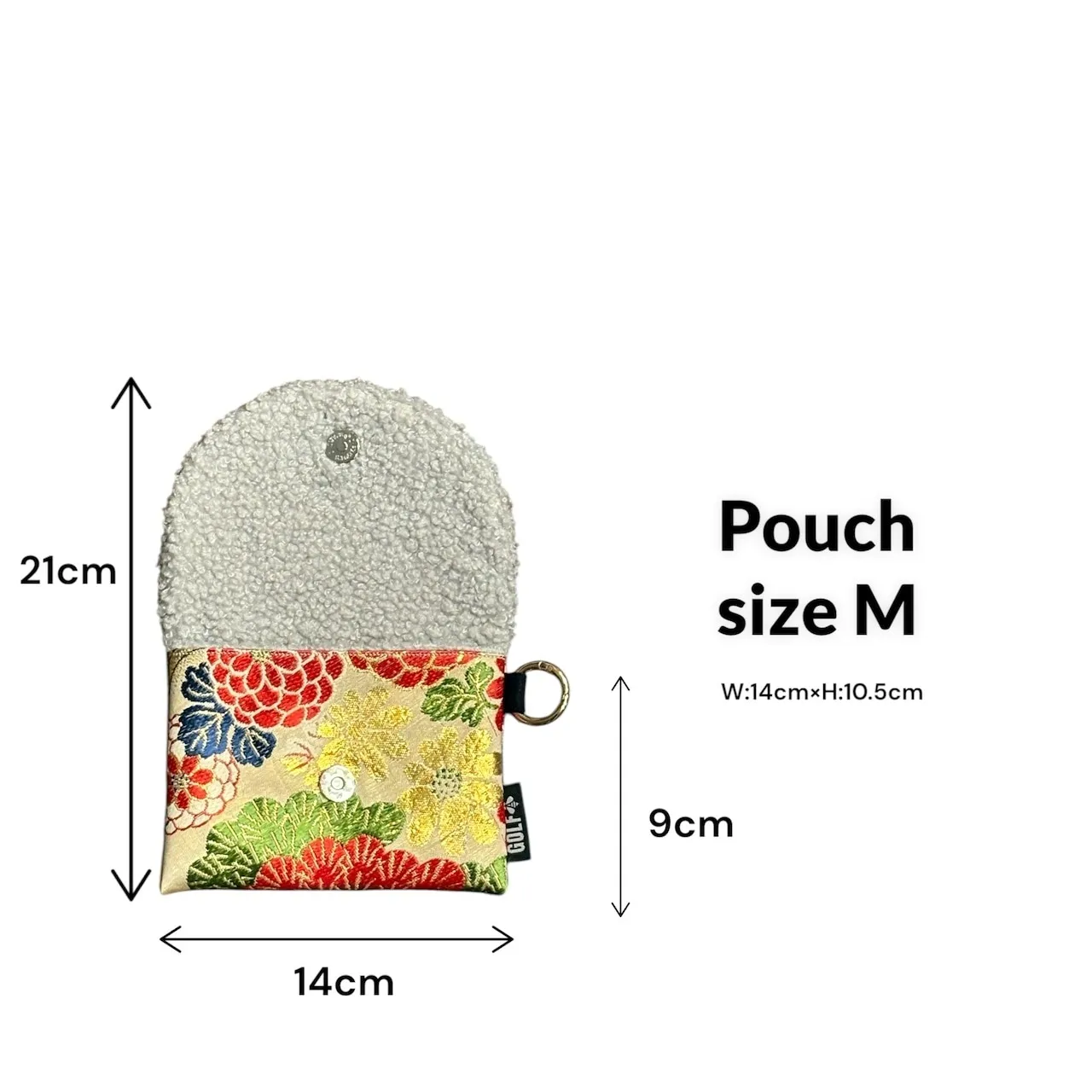 OBI crane カラビナ付きポーチM